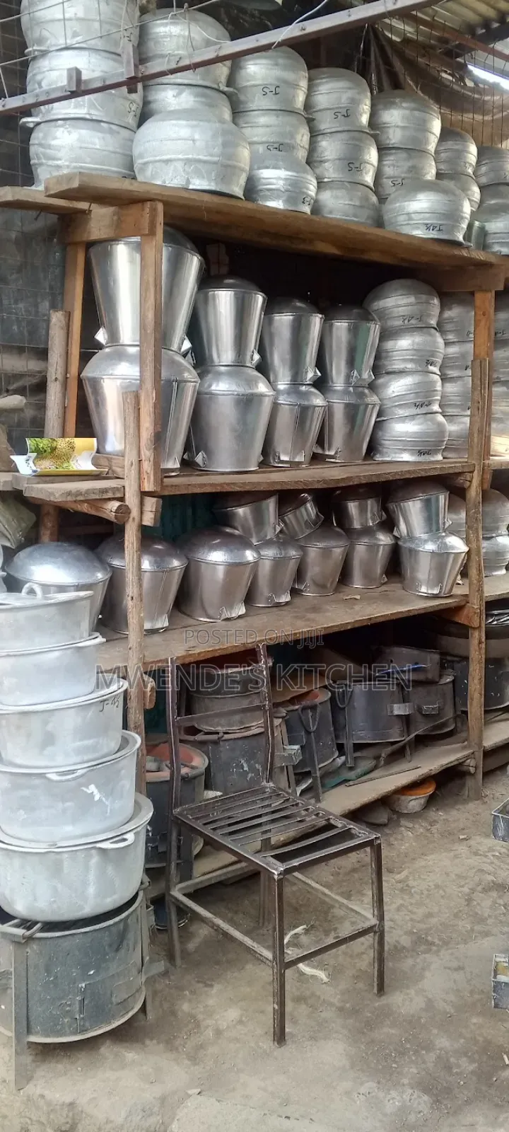 Aluminium Pots and Cast Iron Pots