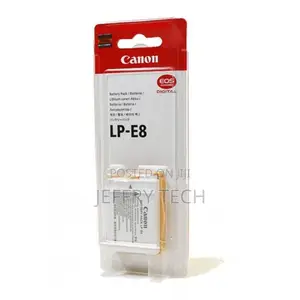 Canon Lp-E8 Battery Pack for Eos 550d/600d/650d - 1120mah