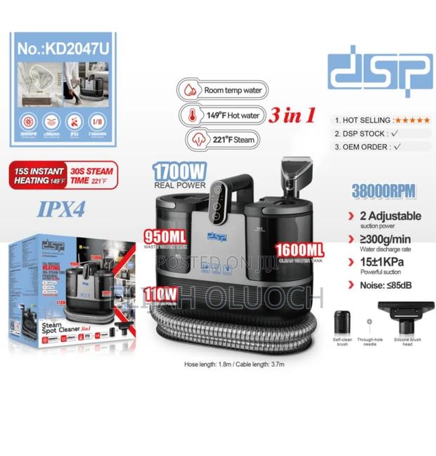 New Vaccum Spot Cleaner; Instant Heat Instant Clean. - thumbnail 2