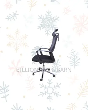 Mesh Office Chair Headrest Lumbar Support Kenya Wide Shipping
