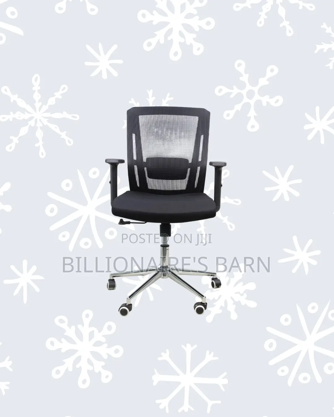 Stylish Barn Origin Chair Mid Back Chrome Base Nairobi Special Today