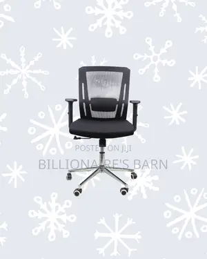 Stylish Barn Origin Chair Mid Back Chrome Base Nairobi Special Today