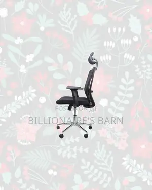 Stylish Black Mesh Office Chair Ergonomic Headrest Nairobi Special