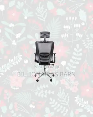 Stylish Black Mesh Office Chair Ergonomic Headrest Nairobi Special