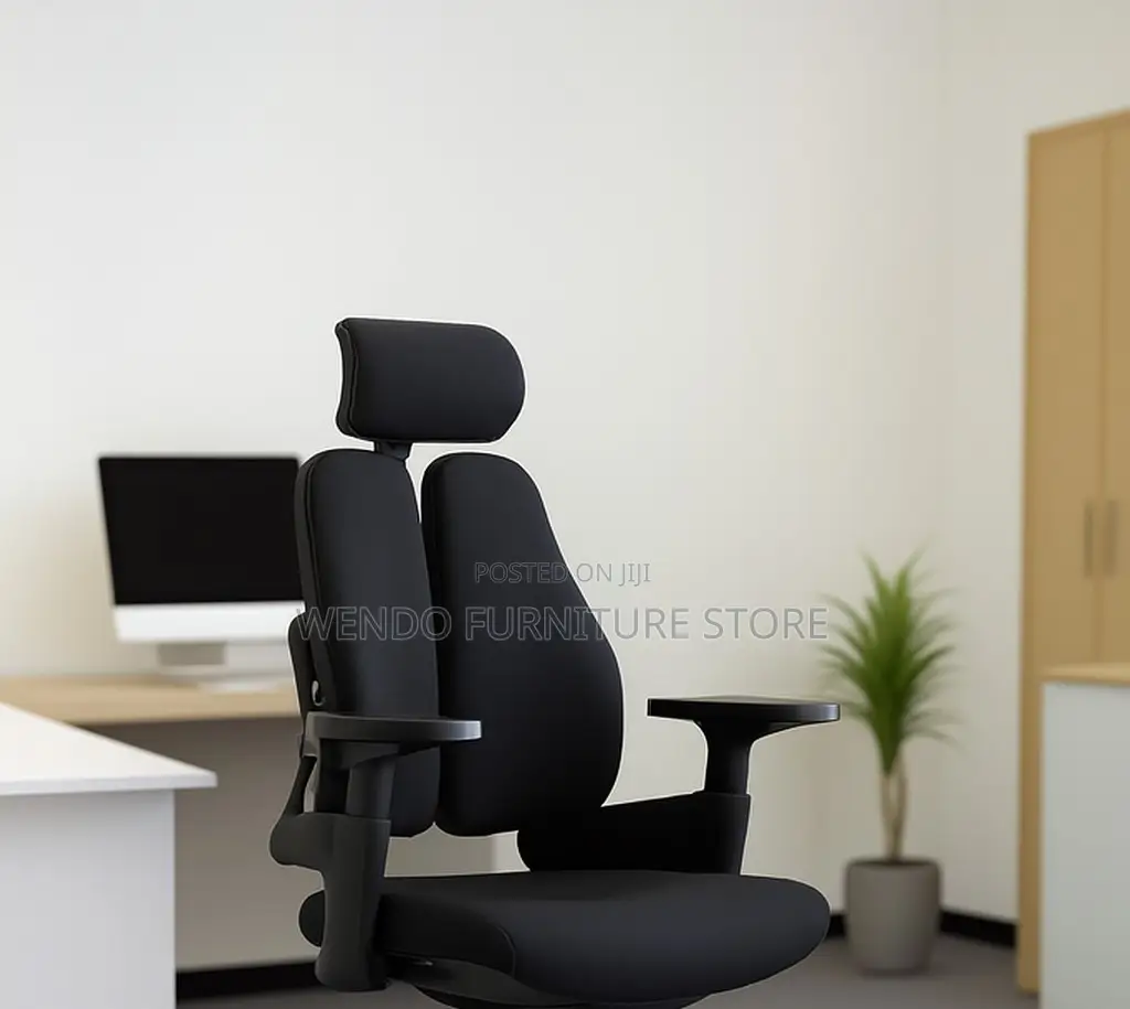 Office Chairs; Orthopedic High Backrest Office Chair With Dual Back