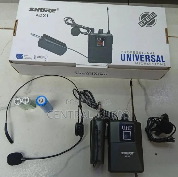 Shure Universal Headset and Lapel Mic