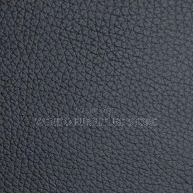 Office Sofa; Five Seaters Executive Black Leather Office Sofa Set - thumbnail 5