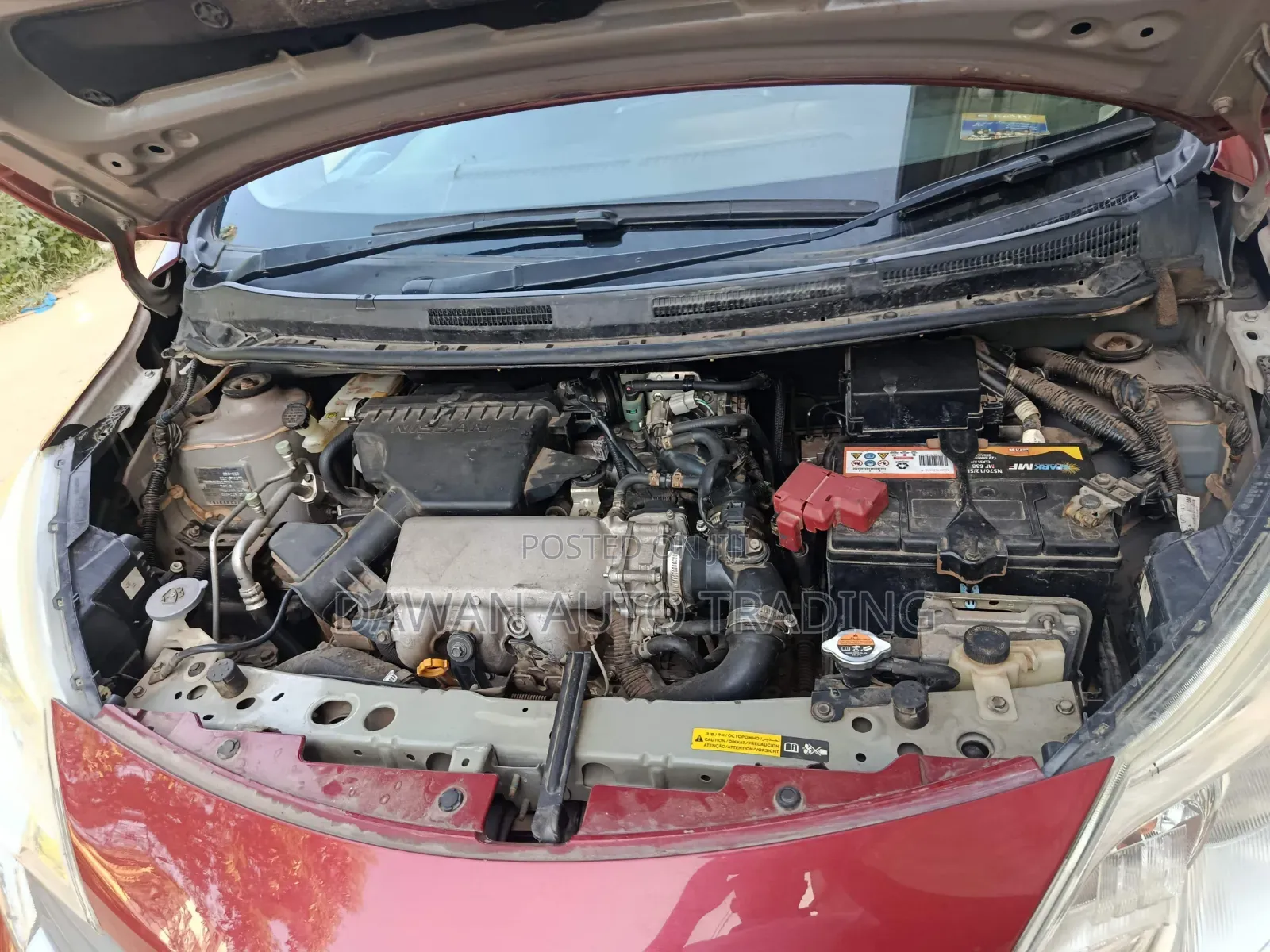 Nissan Note 2015 Red