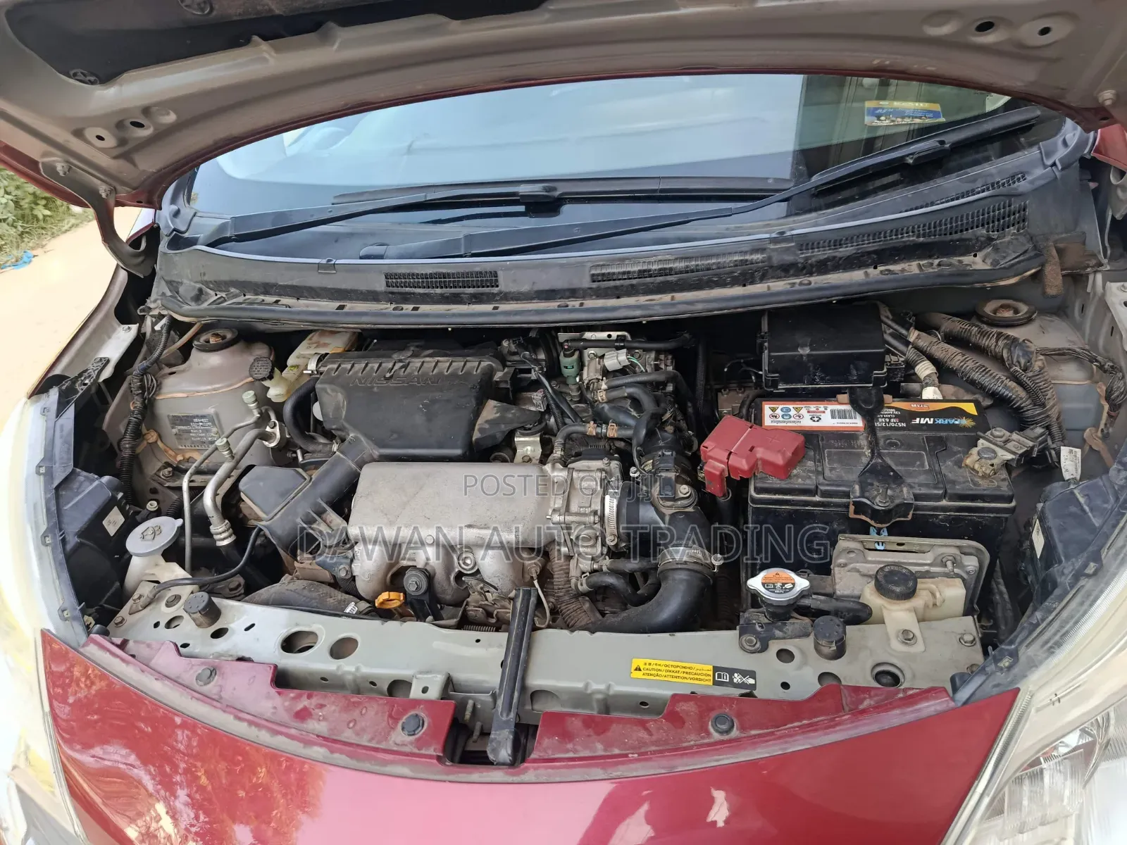 Nissan Note 2015 Red
