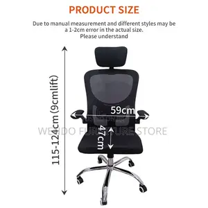 Office Chairs; Ergonomic High Back Office Chairs With Flip Up Armrests