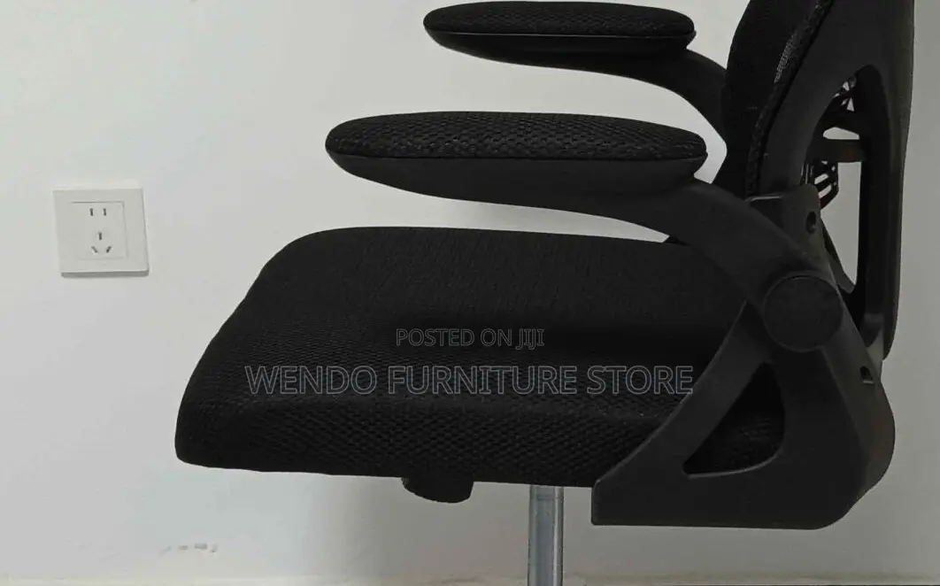 Office Chairs; Ergonomic High Back Office Chairs With Flip Up Armrests