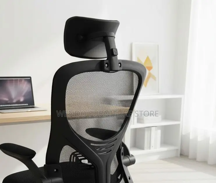 Office Chairs; Ergonomic High Back Office Chairs With Flip Up Armrests