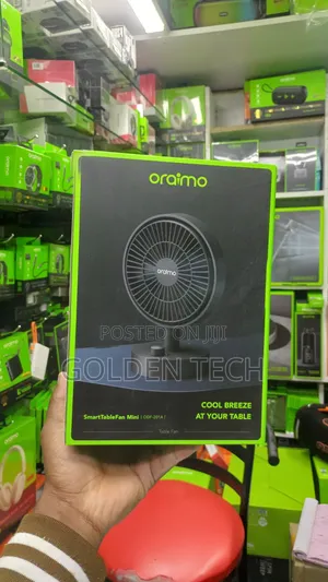 Oraimo Rechargeable 5w Desk Fan