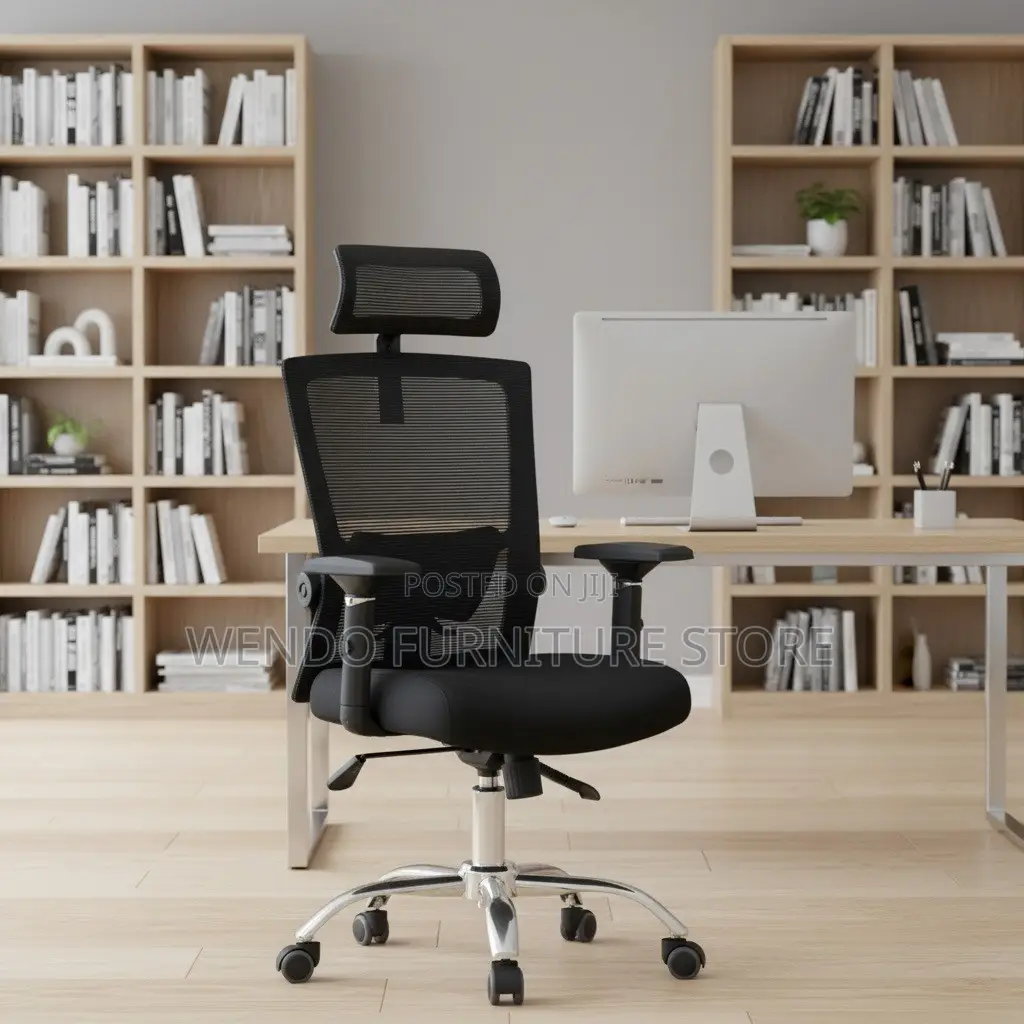 Office Chairs; High Backrest Ergonomic Support Executive Office Chairs