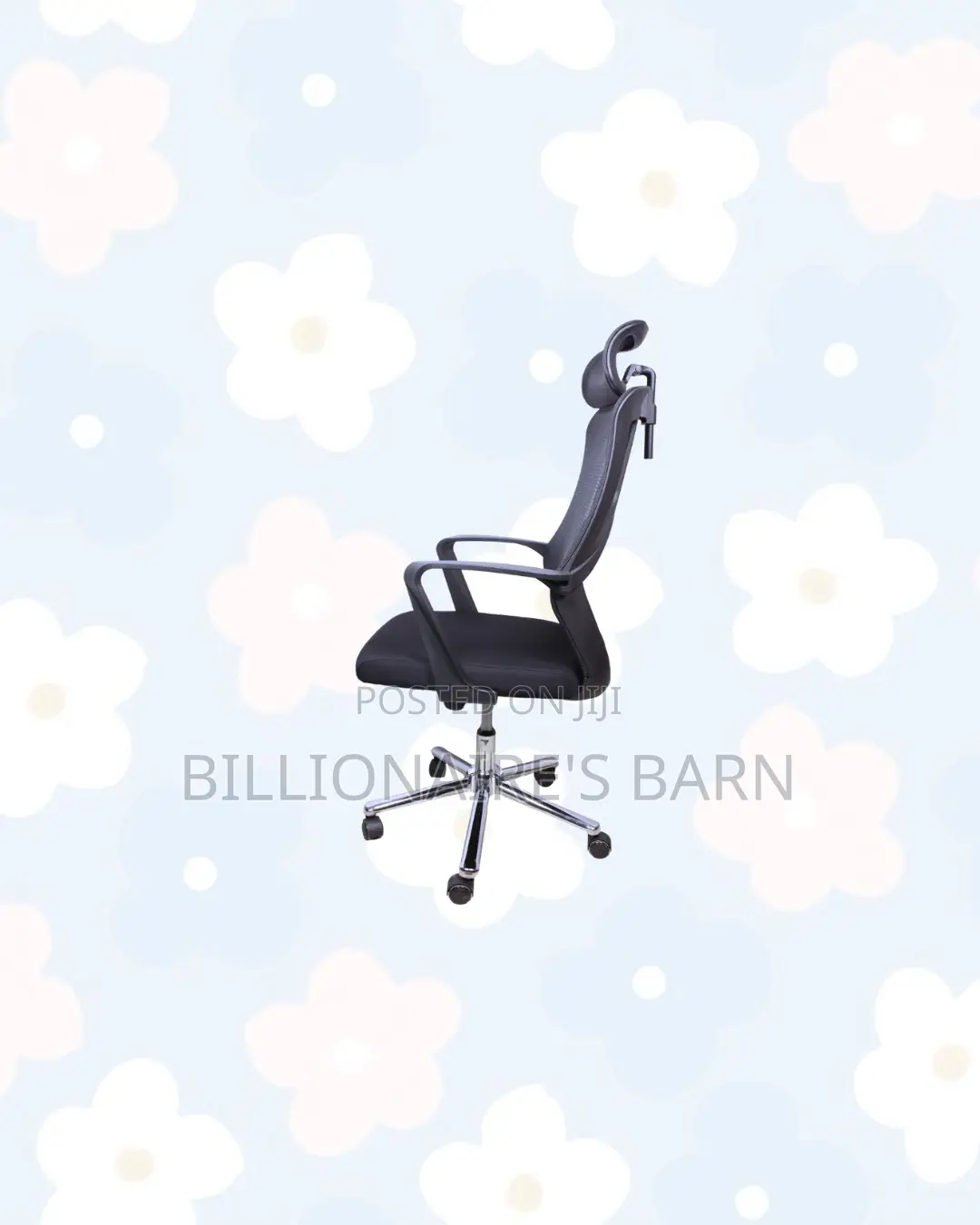 High Back Mesh Chair Headrest Lumbar Support Kenya Wide Shipping