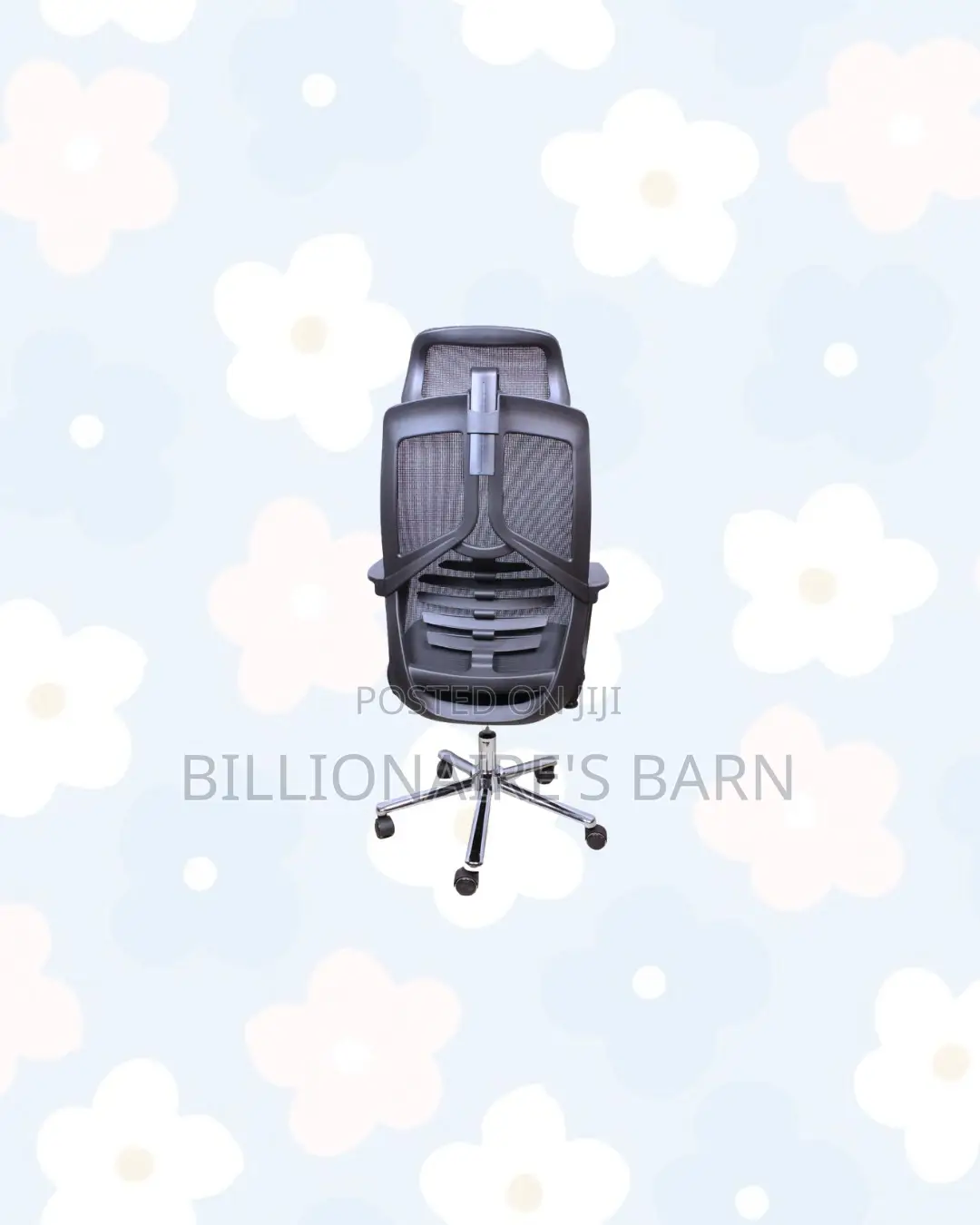 High Back Mesh Chair Headrest Lumbar Support Kenya Wide Shipping