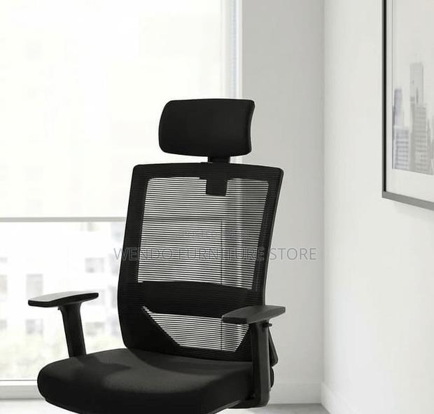 Office Chairs; High Backrest Ergonomic Support Executive Office Chairs - thumbnail 5