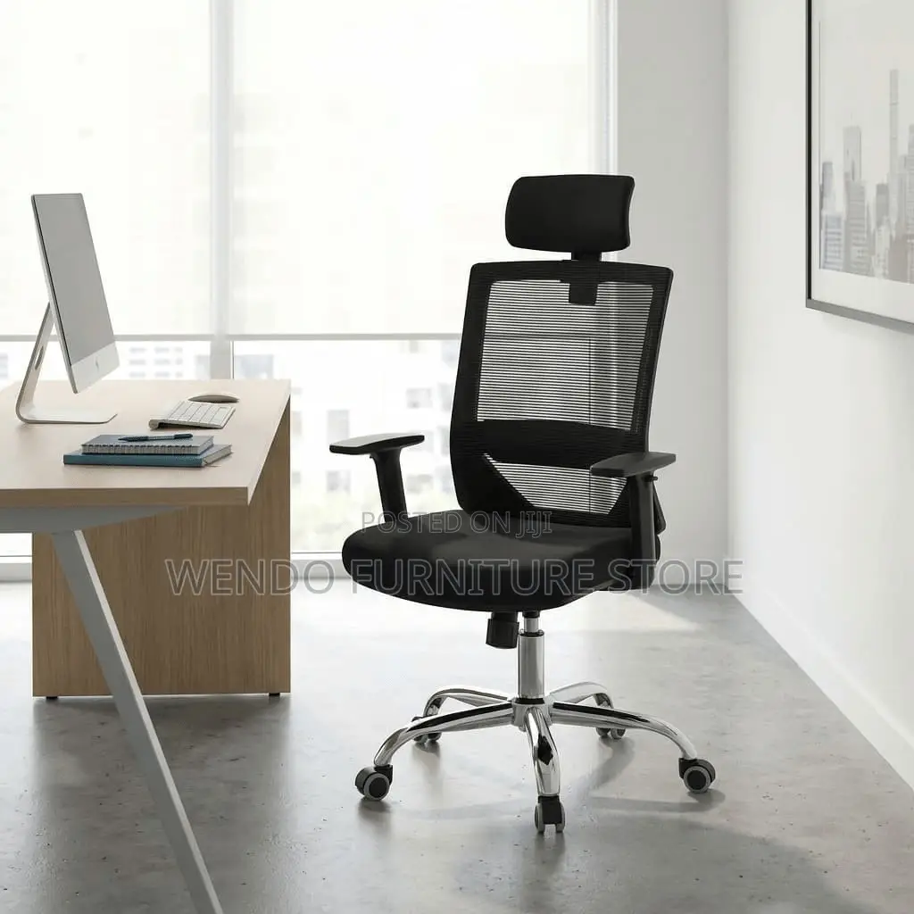 Office Chairs; High Backrest Ergonomic Support Executive Office Chairs