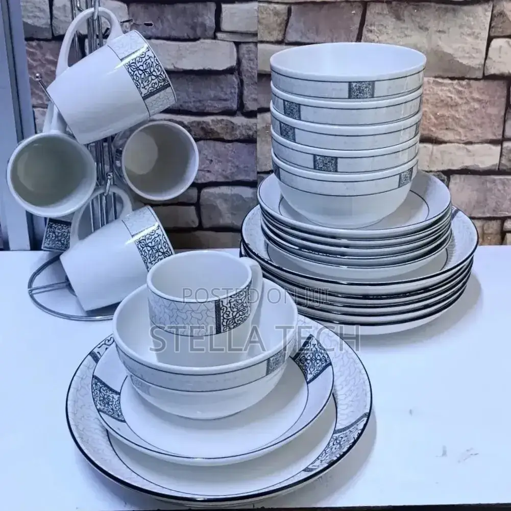 *24 PCS Stylish Opal Dinnerset*