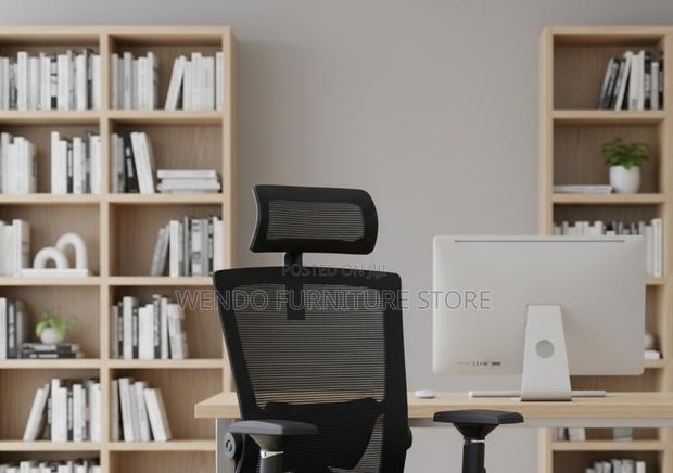 Office Chairs; High Backrest Ergonomic Support Executive Office Chairs - thumbnail 12