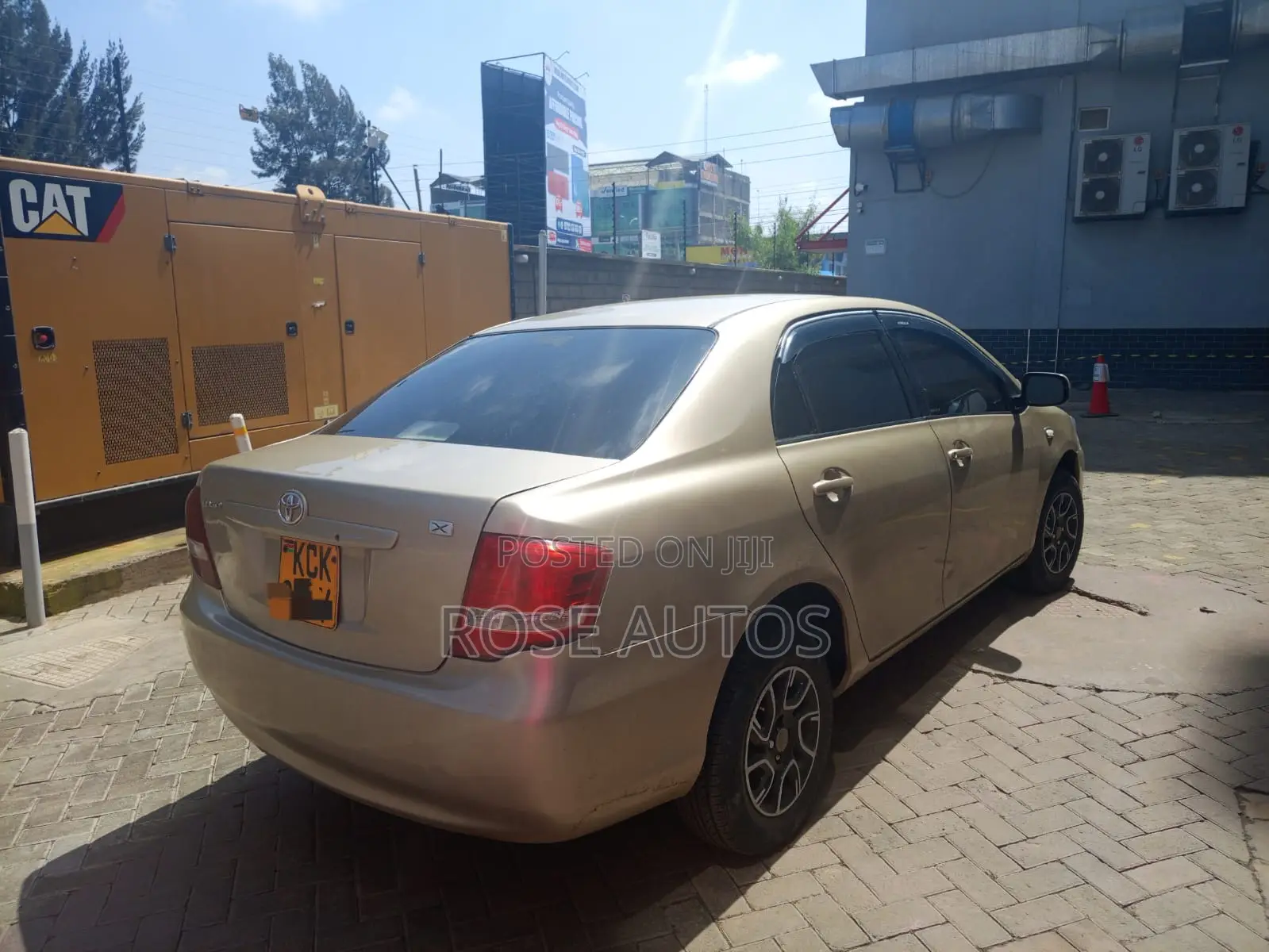 Toyota Axio 2010 Gray