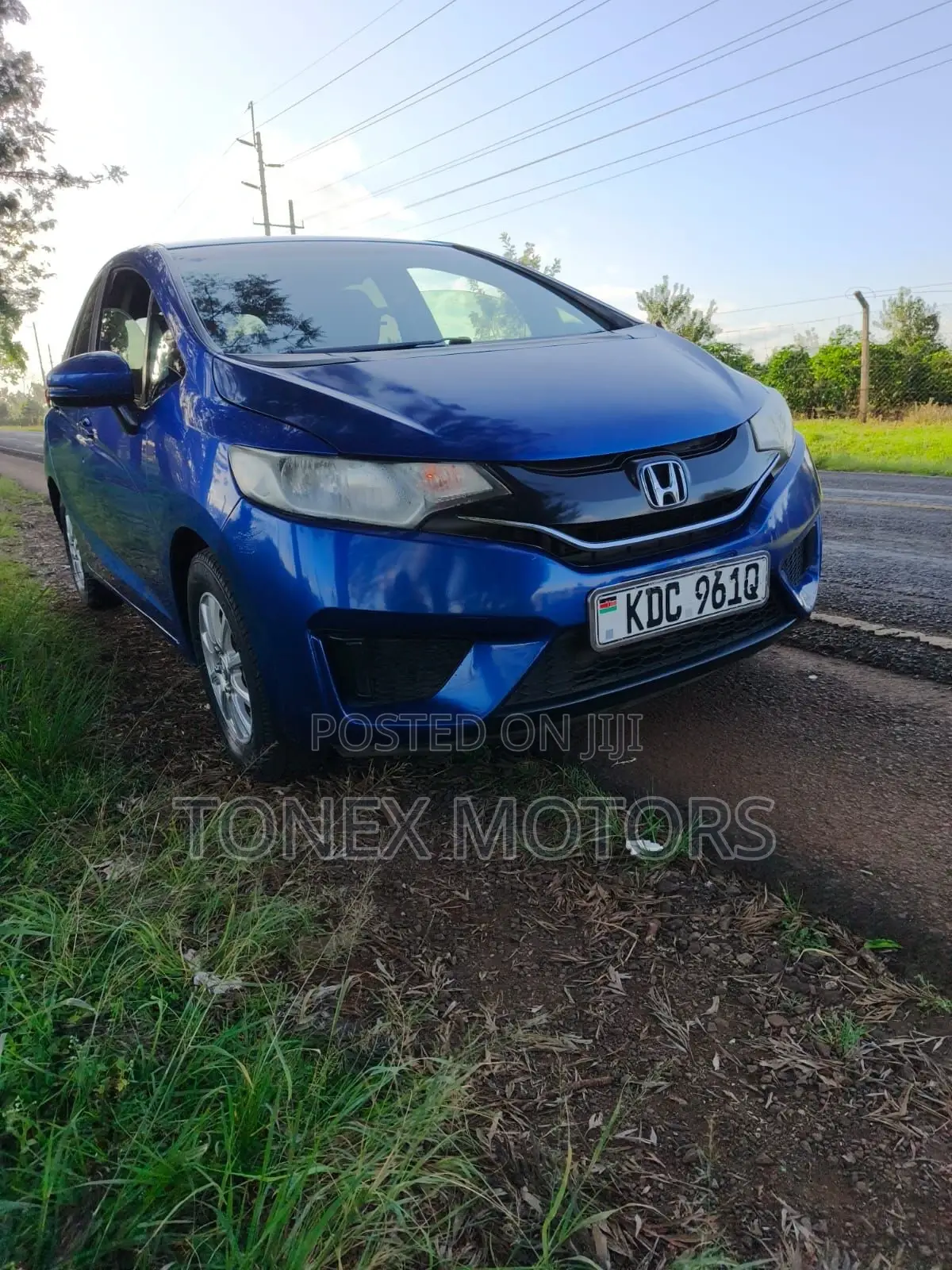 Honda Fit 2014 Blue