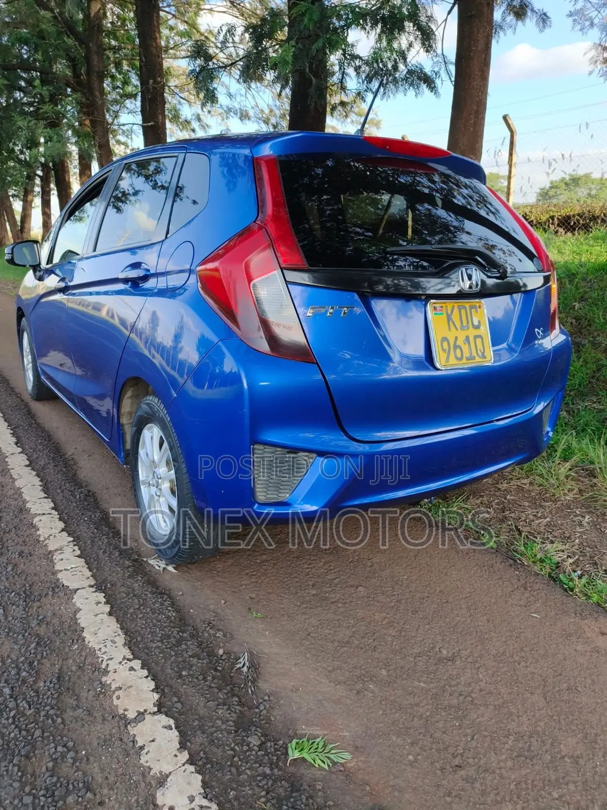 Honda Fit 2014 Blue