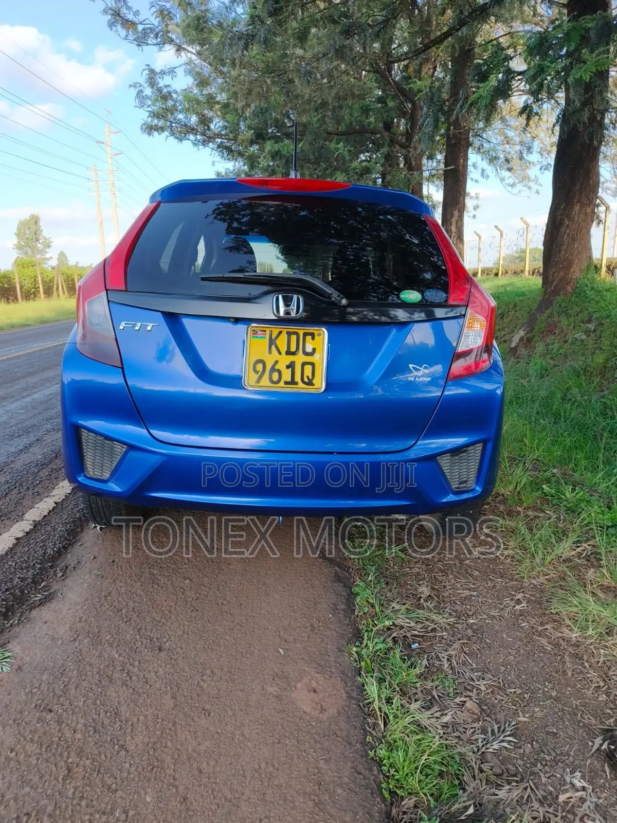 Honda Fit 2014 Blue