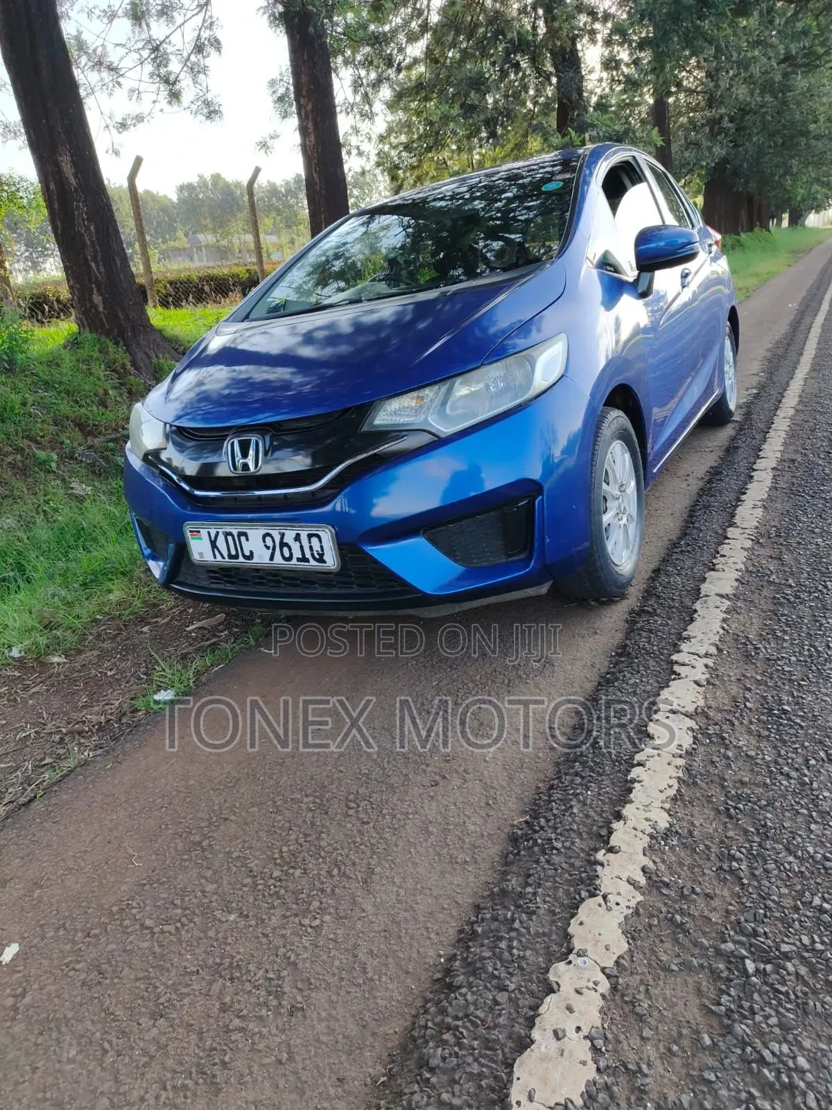 Honda Fit 2014 Blue