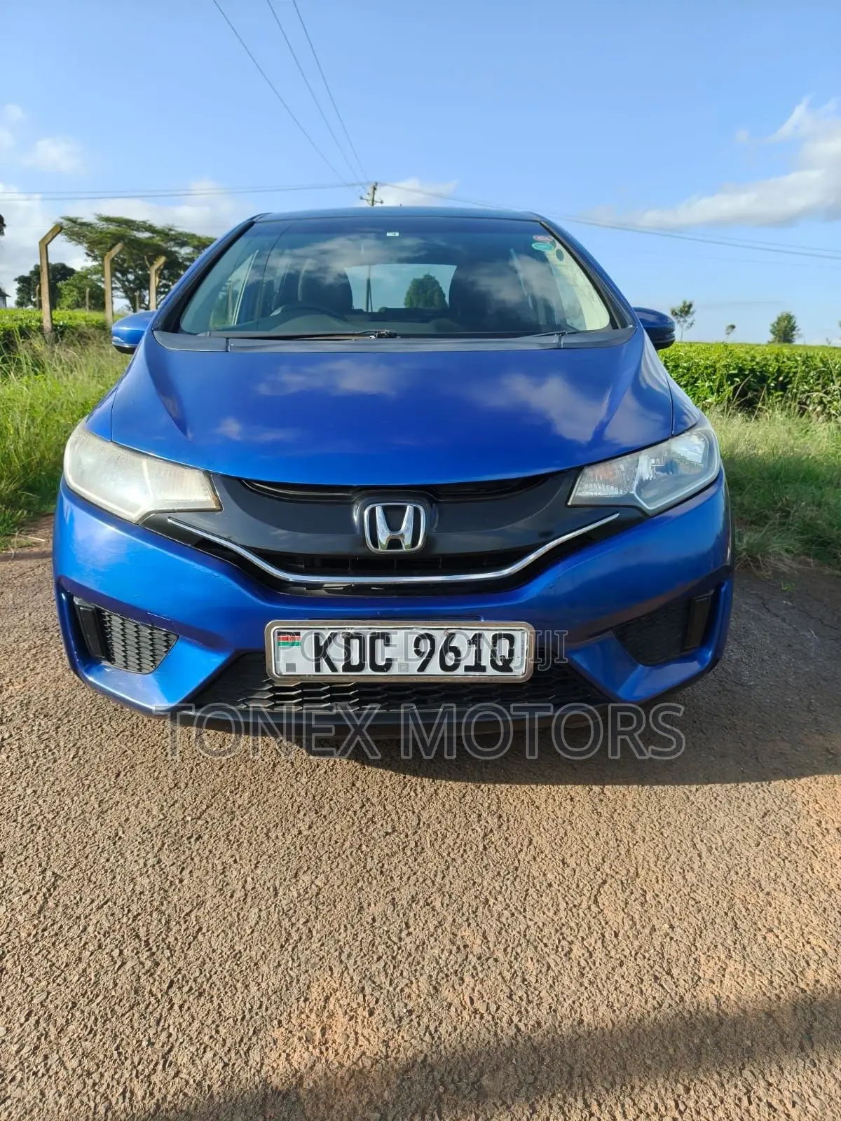 Honda Fit 2014 Blue