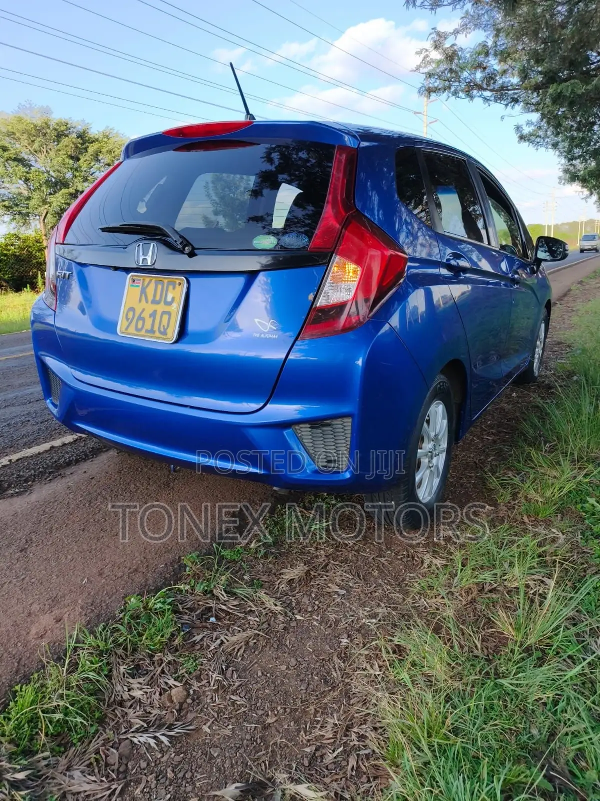 Honda Fit 2014 Blue