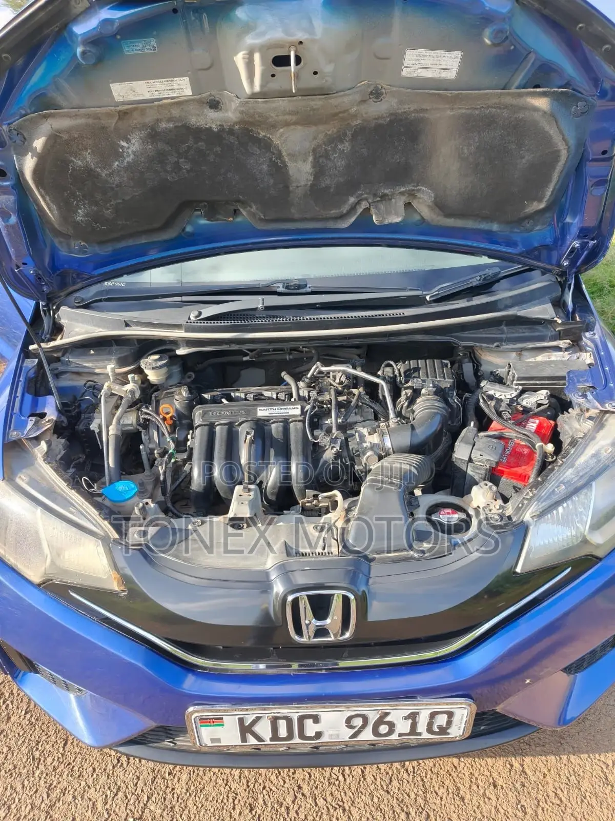 Honda Fit 2014 Blue