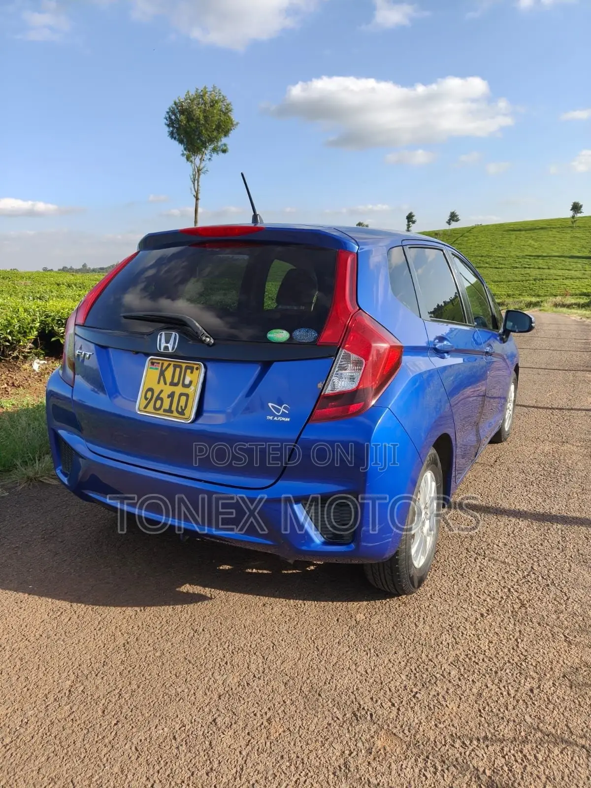 Honda Fit 2014 Blue