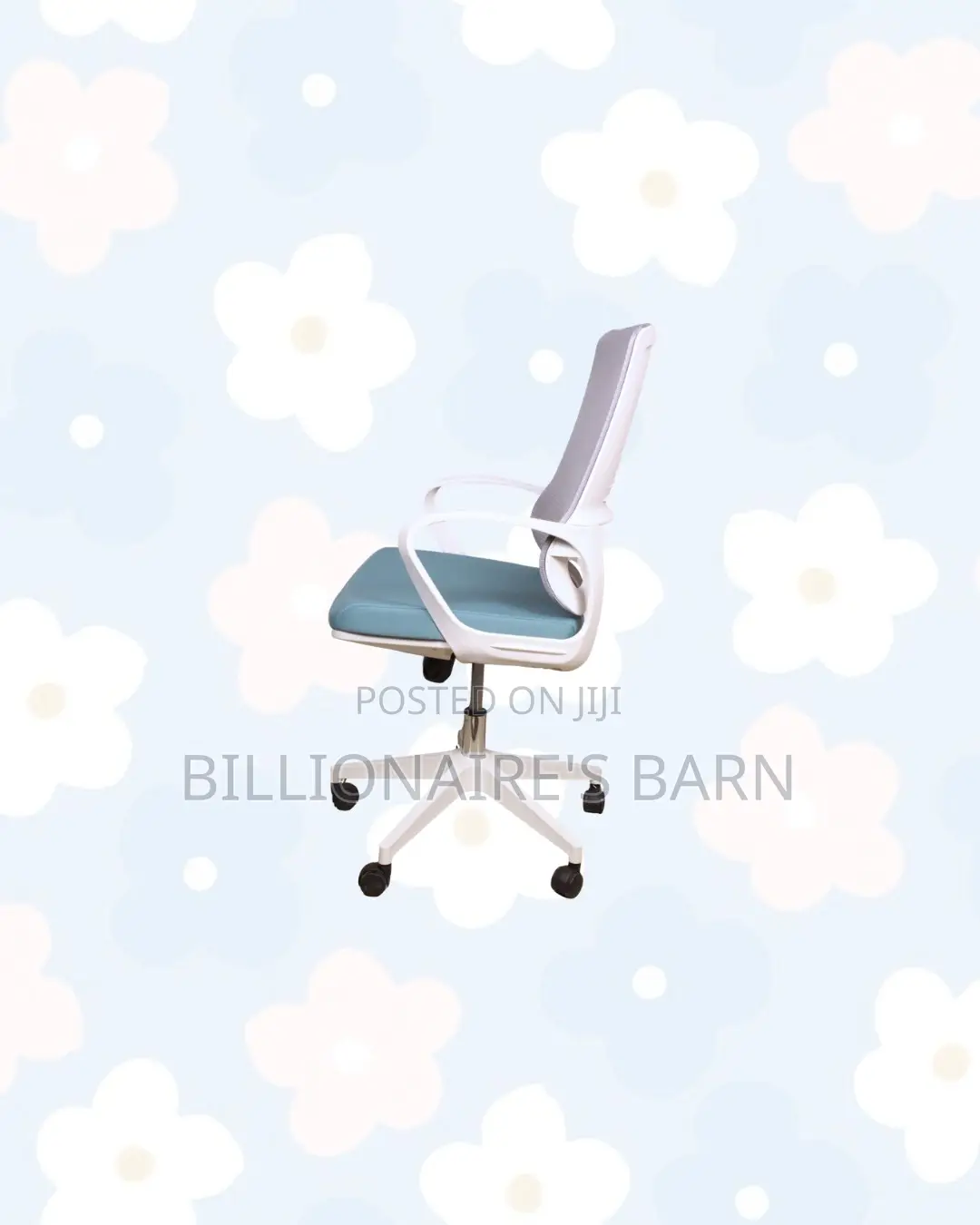 Modern White Ergonomic Mesh Office Chair Mid Back Nairobi Special