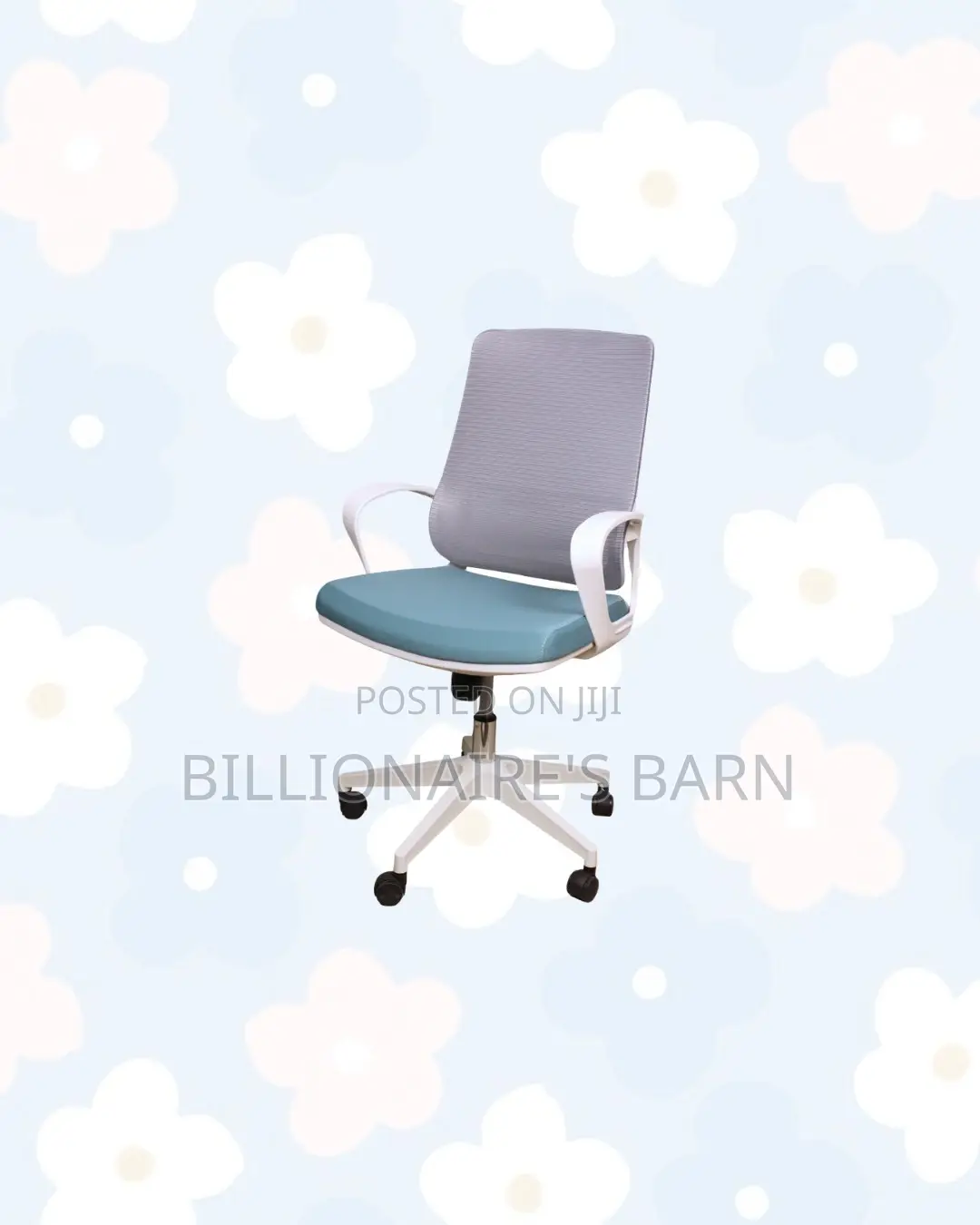 Modern White Ergonomic Mesh Office Chair Mid Back Nairobi Special