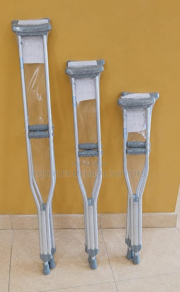 Height Adjustable Pediatric Underarm Crutches (Pair) - main view