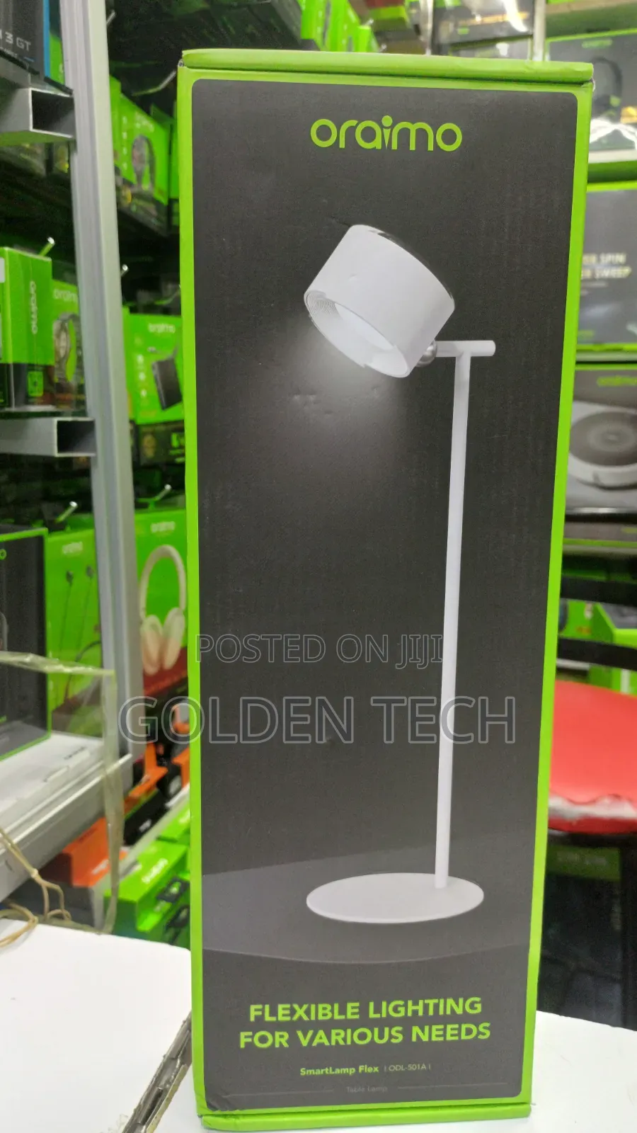 Oraimo Smartlamp Flex – Eye-Care Lighting for Work Study
