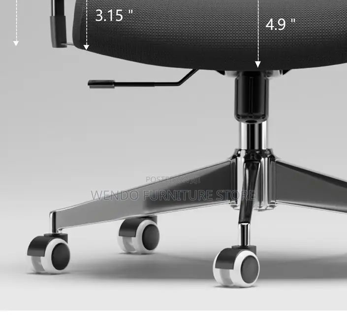 Office Chairs; Fabric Office Ergonomic Chair With High Back Support