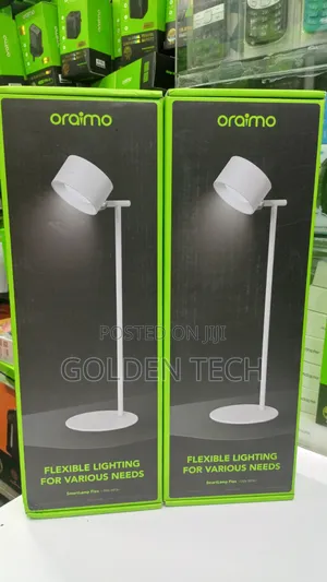 Oraimo Led Table Lamp – Flexible, Bright Rechargeable