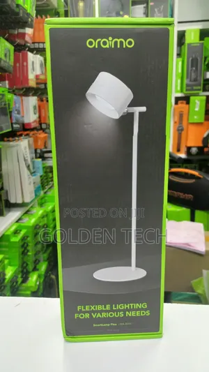 Oraimo Led Table Lamp – Flexible, Bright Rechargeable