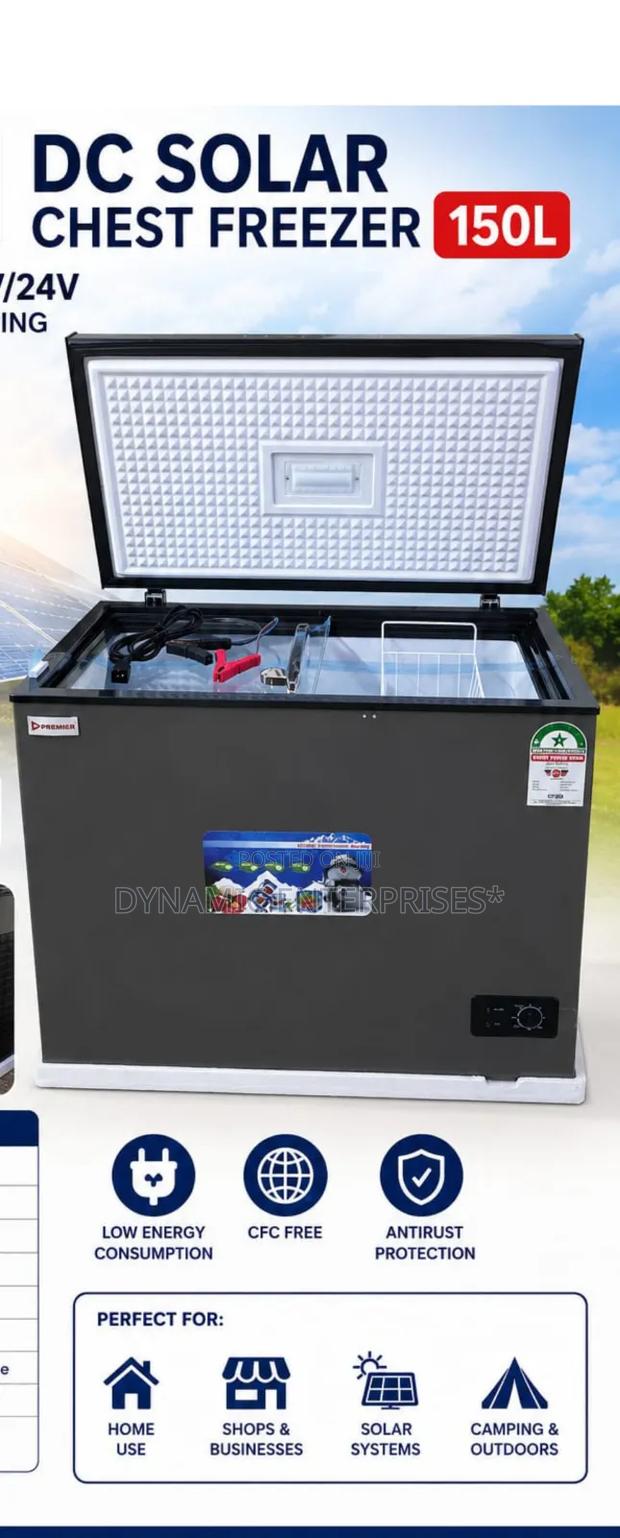 Dc Solar Chest Freezer - main view