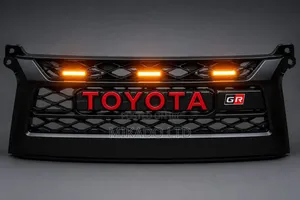 Hiace 9l/7l "Box Matatu" Front Bumper Grill With Led Indicator Lights