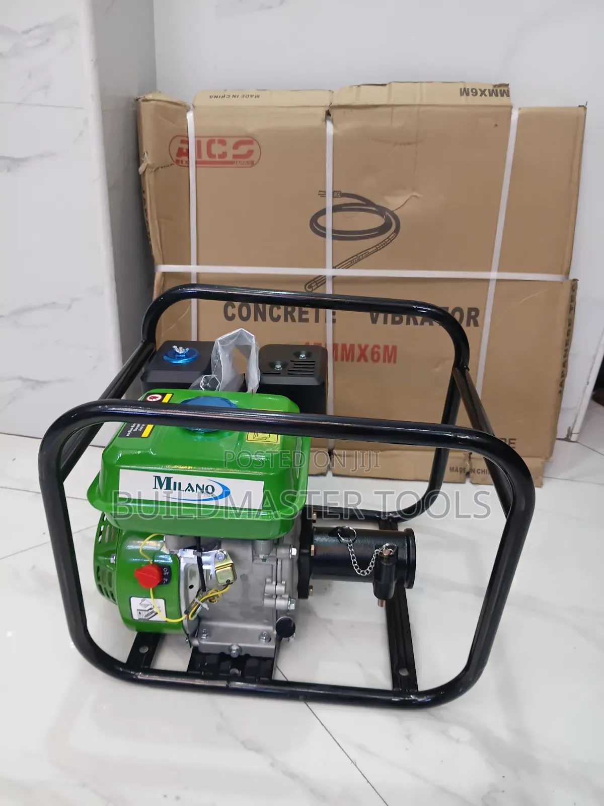 Milano Italia 2-Inch Gasoline-Powered Water Pump.