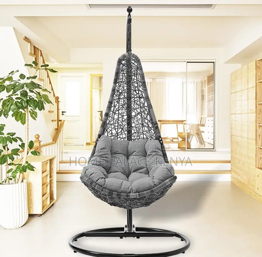 Swing Chair: Rattan Garden Swing Hammock Chair