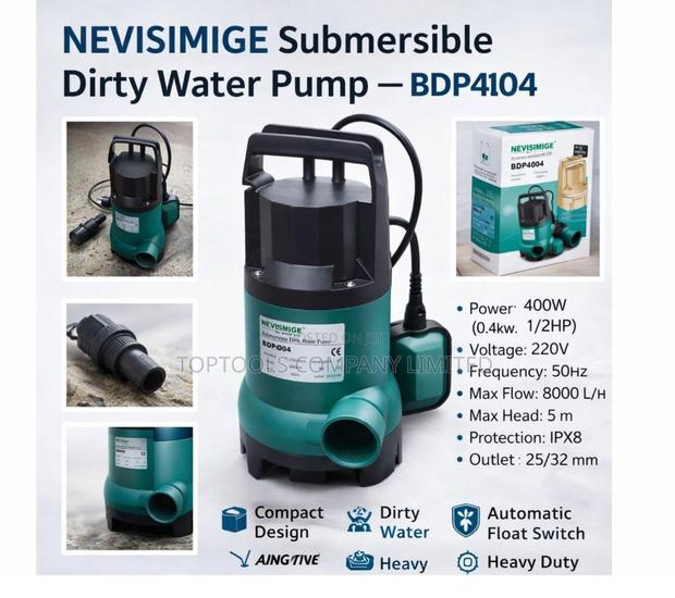 Nevisimige Submersible Dirty Water Pump Bdp4104 400watts
