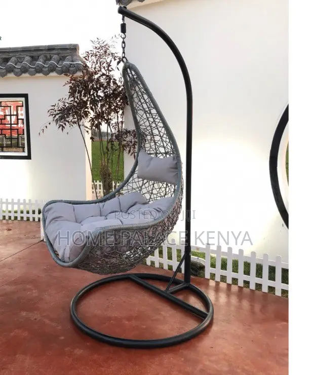 Swing Chair: Rattan Garden Swing Hammock Chair