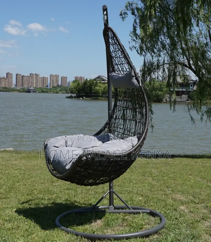 Swing Chair: Rattan Garden Swing Hammock Chair