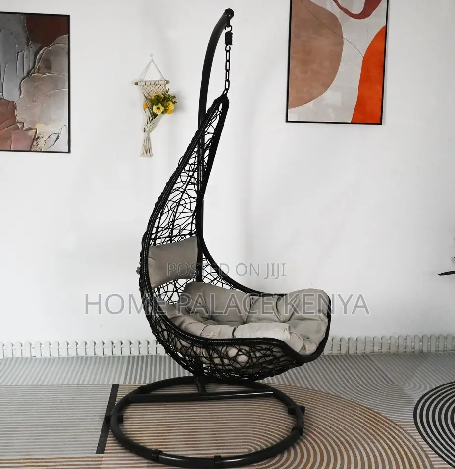 Swing Chair: Rattan Garden Swing Hammock Chair