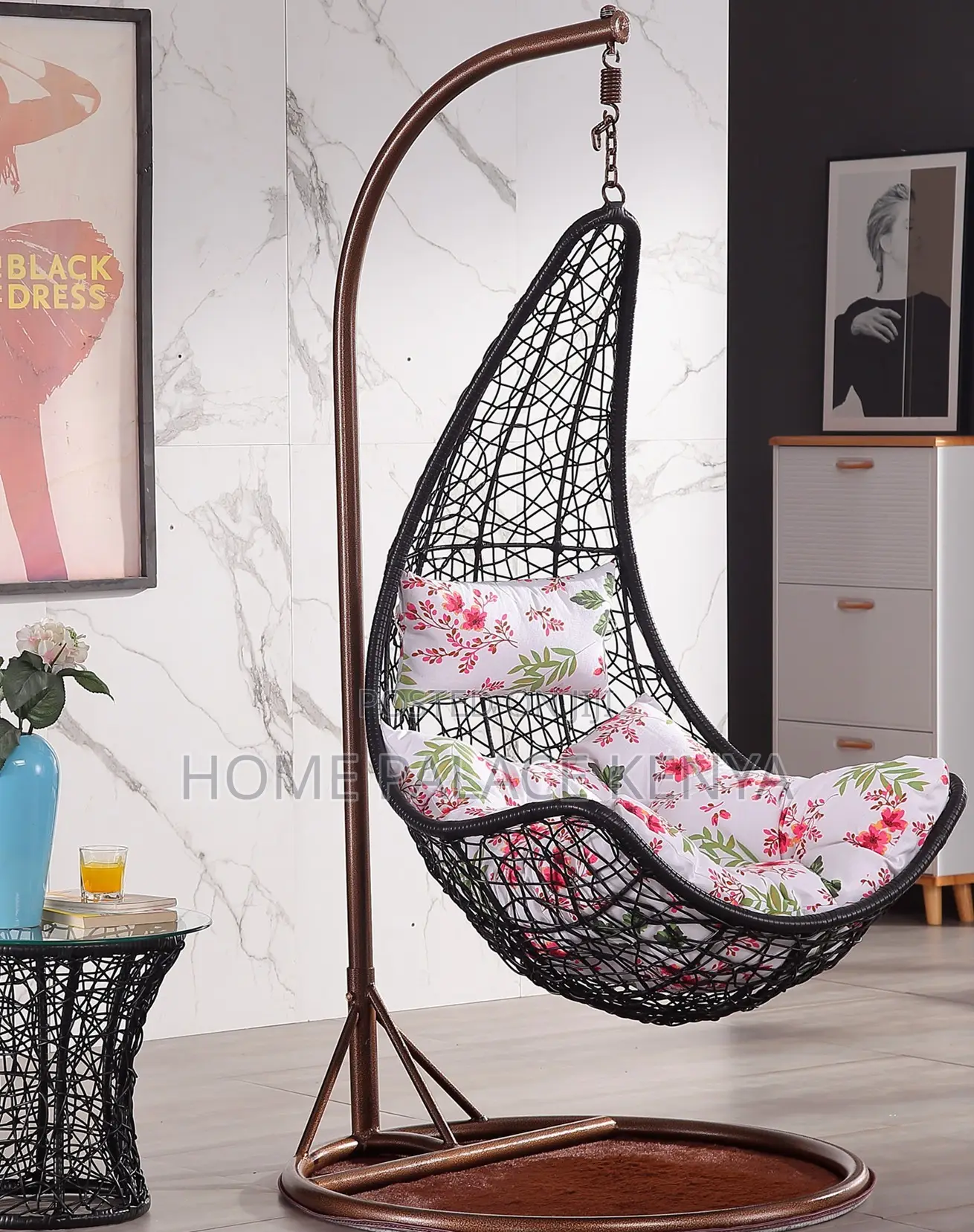 Swing Chair: Rattan Garden Swing Hammock Chair