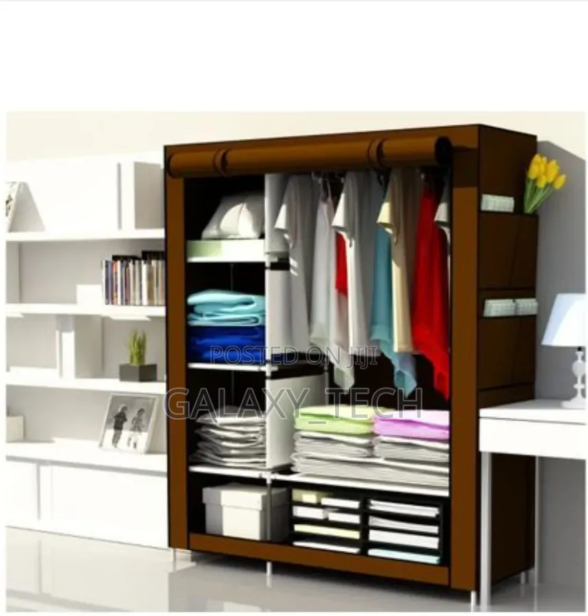 2 Columns Metallic Wardrobes